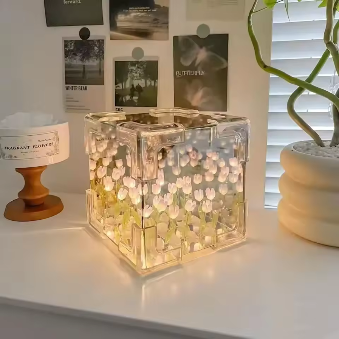 Infinity Tulips Lamp